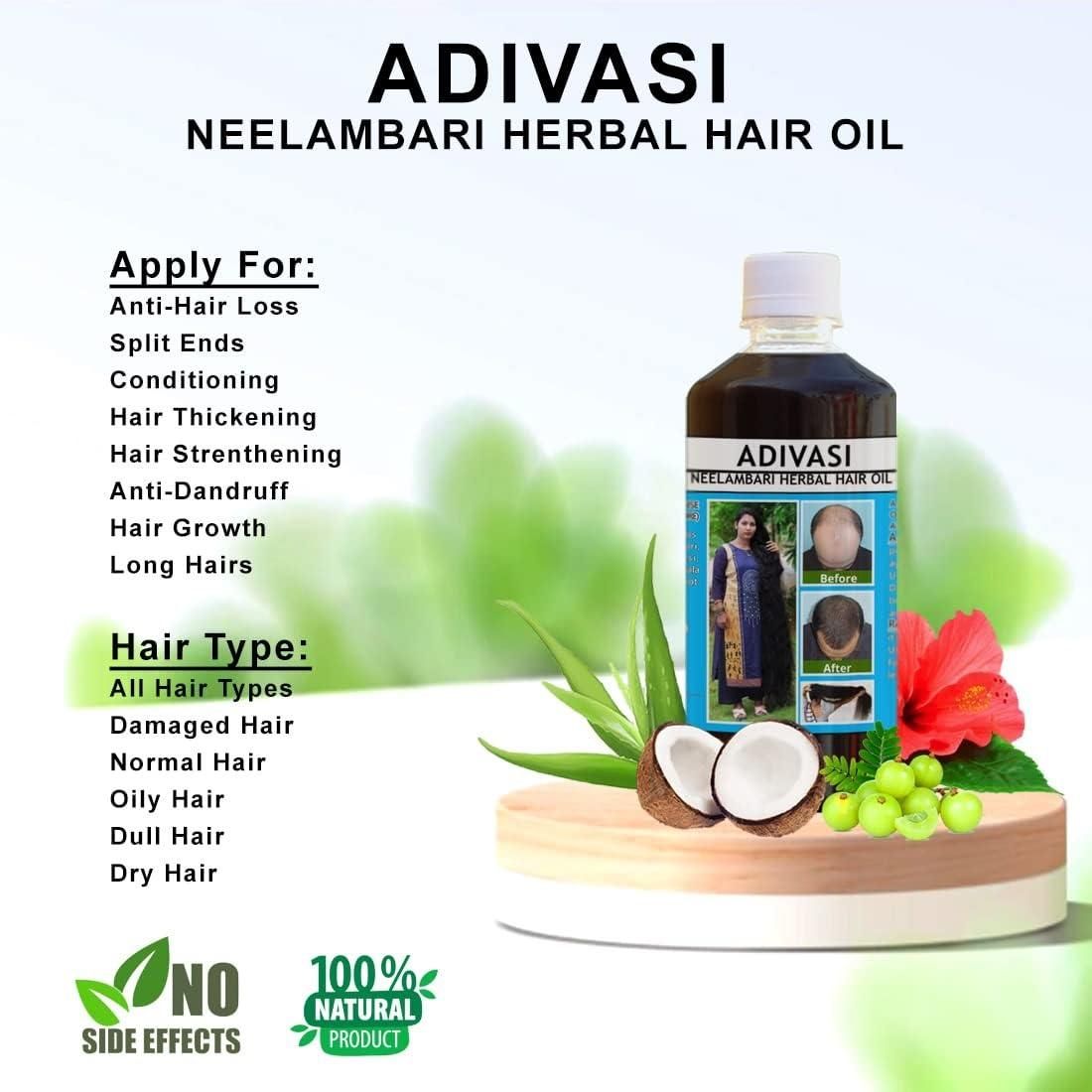 Adivasi Neelambari Herbal Hair Oil